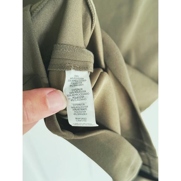 NWT Calvin Klein Tulip Sleeve Sheath Dress Size 4 Olive Green Career Cocktail - Picture 6 of 9